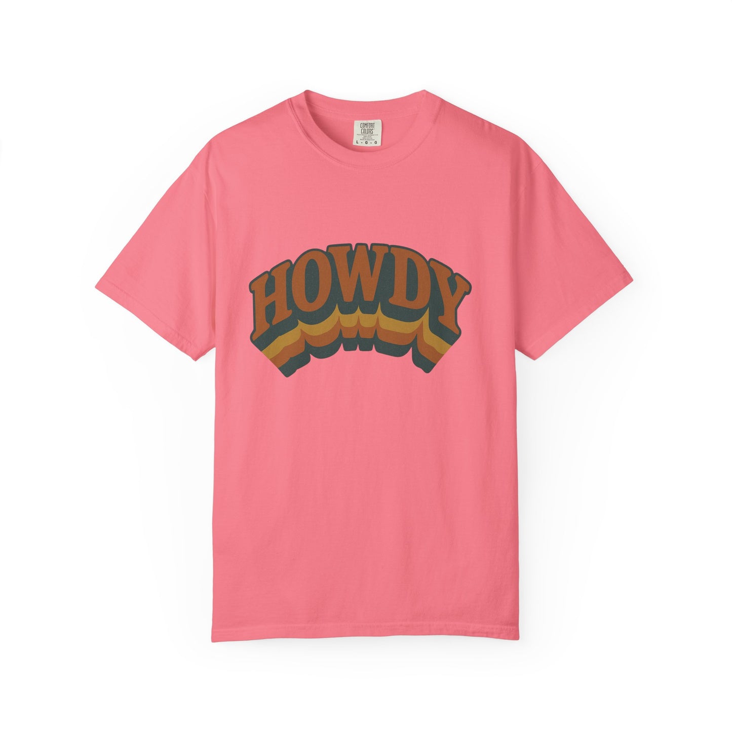 Howdy Retro Western Graphic T-Shirt