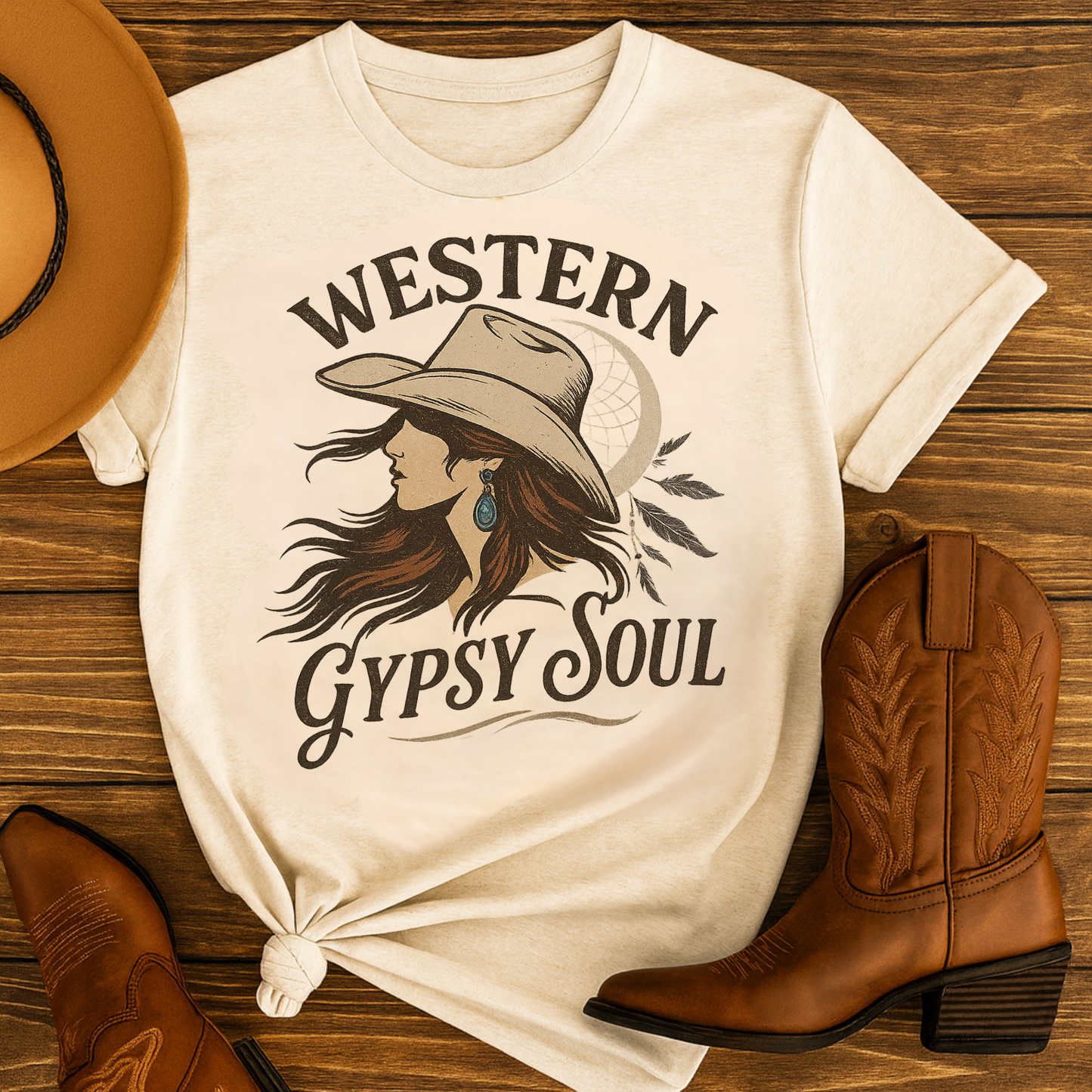 Western Gypsy Soul Graphic T-Shirt
