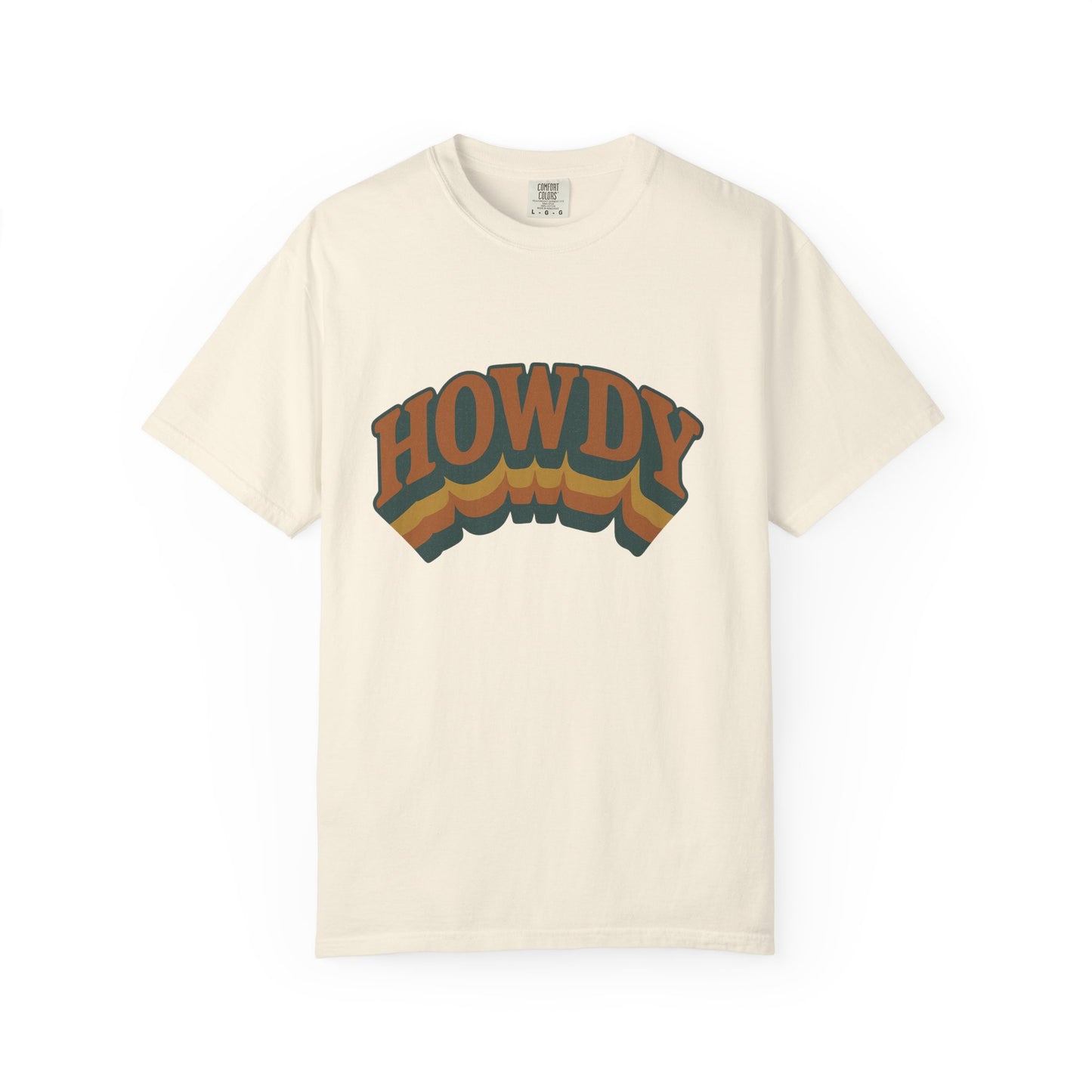 Howdy Retro Western Graphic T-Shirt