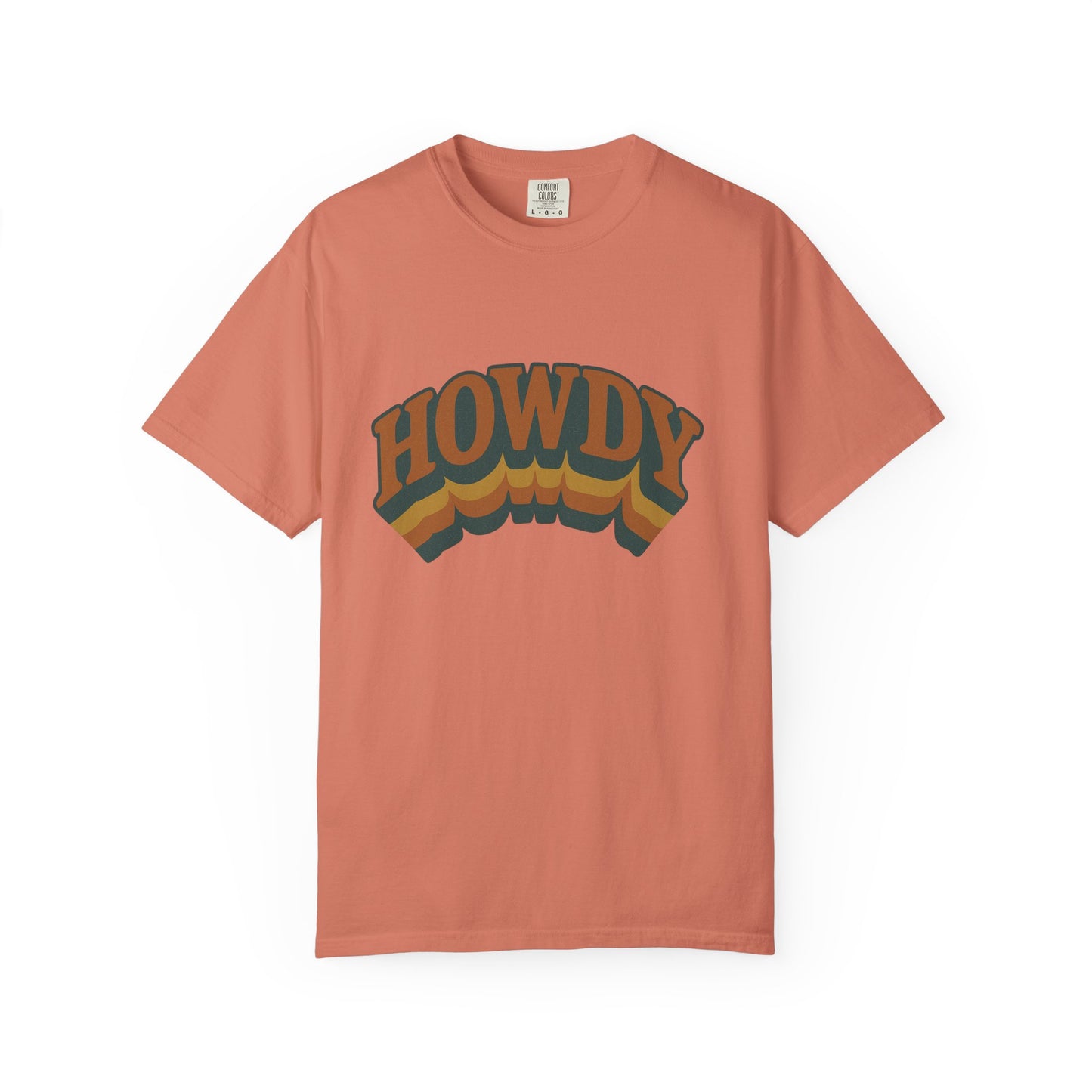 Howdy Retro Western Graphic T-Shirt