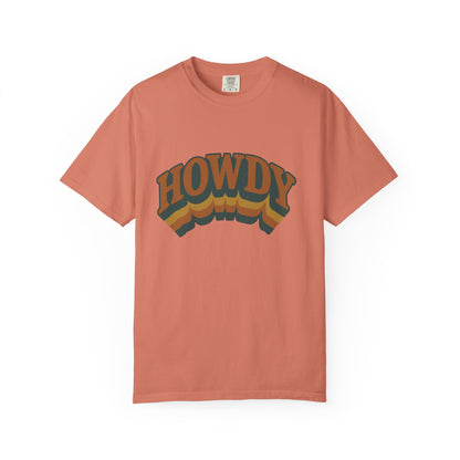 Howdy Retro Western Graphic T-Shirt