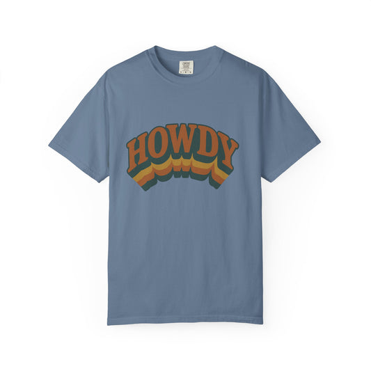 Howdy Retro Western Graphic T-Shirt